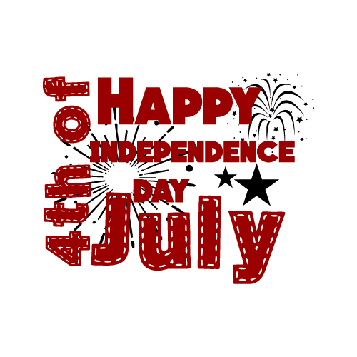 4th of July cut files design