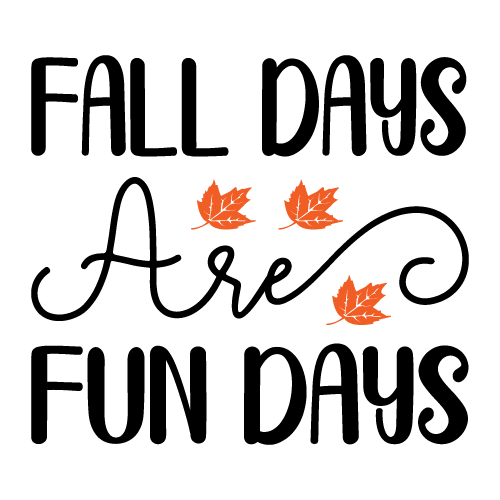 Autumn 45 — Autumn cut file SVG cut file