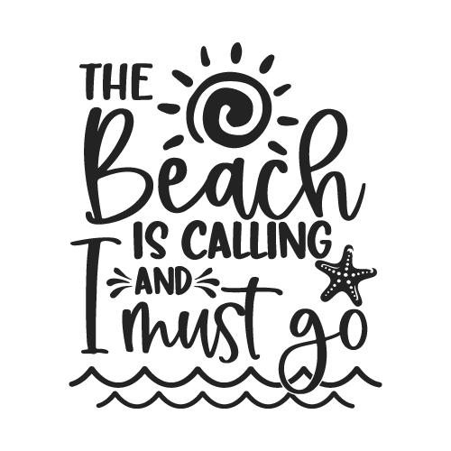 Beach 49 — Beach cut file SVG cut file