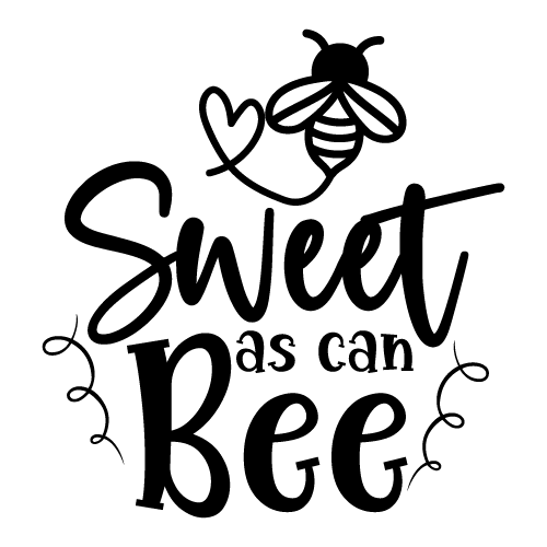 Bee 25 — Bee cut file SVG cut file