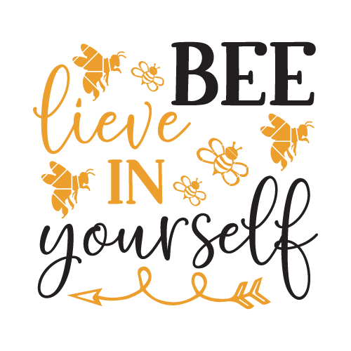 Bee 43 — Bee cut file SVG cut file