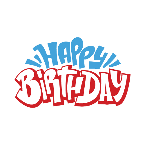 Birthday 03 — Birthday cut file SVG cut file