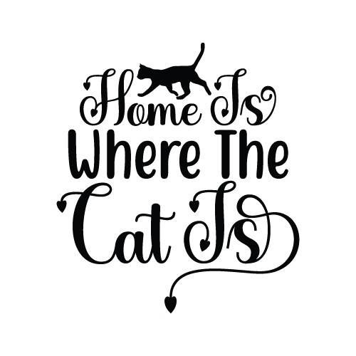 Cat 48 — Cat cut file SVG cut file