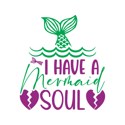 Mermaid 27 — Mermaid cut file SVG cut file