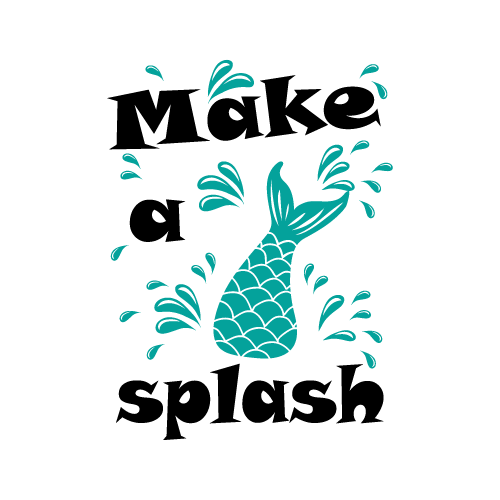 Mermaid 28 — Mermaid cut file SVG cut file