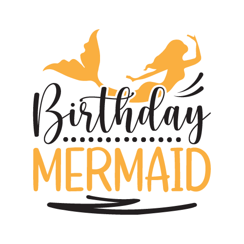 Mermaid 36 — Mermaid cut file SVG cut file