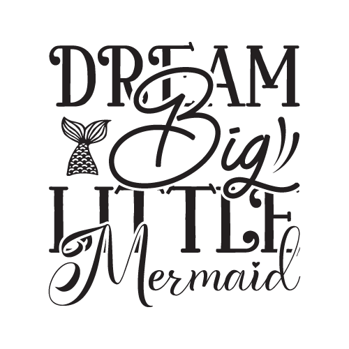 Mermaid 40 — Mermaid cut file SVG cut file