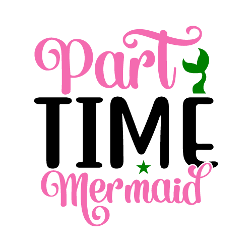 Mermaid 44 — Mermaid cut file SVG cut file