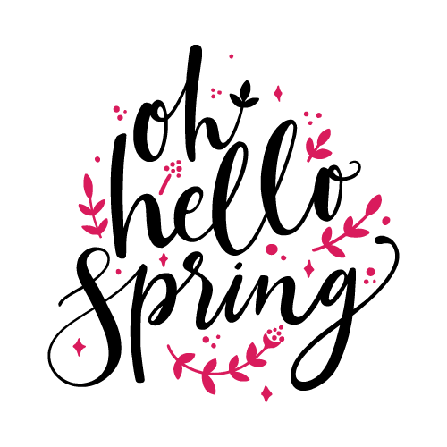 Spring 18 — Spring cut file SVG cut file