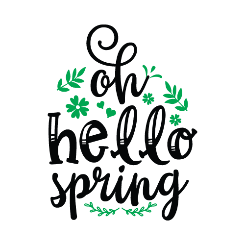 Spring 25 — Spring cut file SVG cut file
