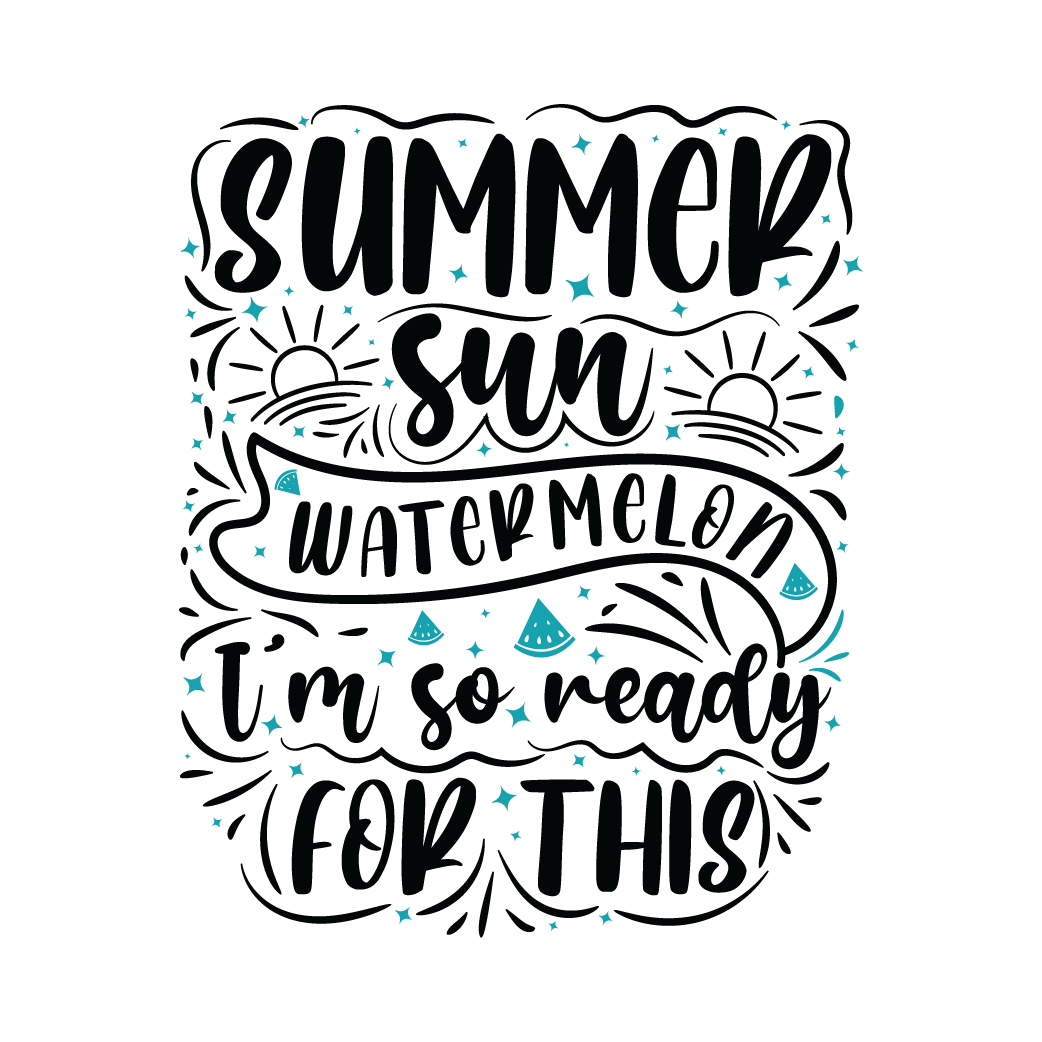 Summer 47 — Summer cut file SVG cut file