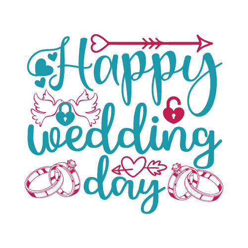 Wedding 18 — Wedding cut file SVG cut file