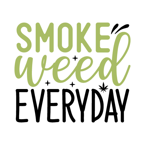 Weed 17 — Weed cut file SVG cut file