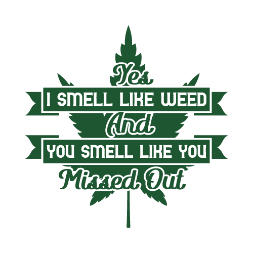 Weed 23 — Weed cut file SVG cut file