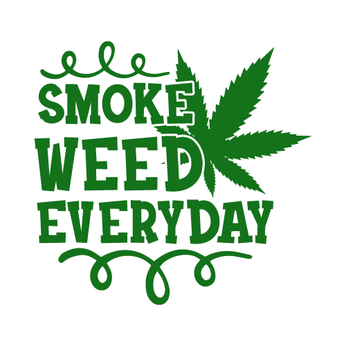 Weed 47 — Weed cut file SVG cut file