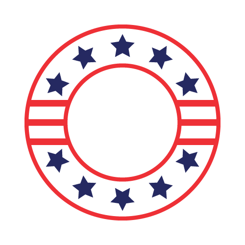 4th of July 02 — 4th of July monogram SVG cut file