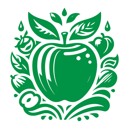 Apple 02 — Apple monogram SVG cut file