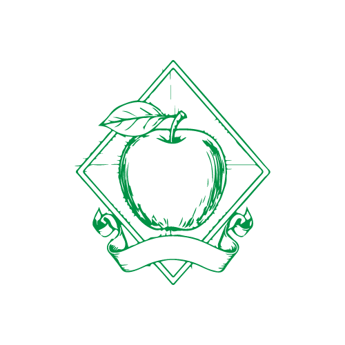 Apple 18 — Apple monogram SVG cut file