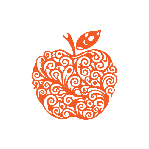 Apple 31 — Apple monogram SVG cut file