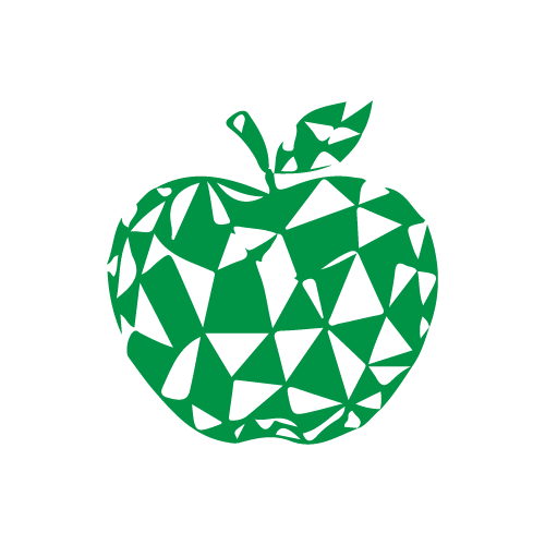 Apple 34 — Apple monogram SVG cut file