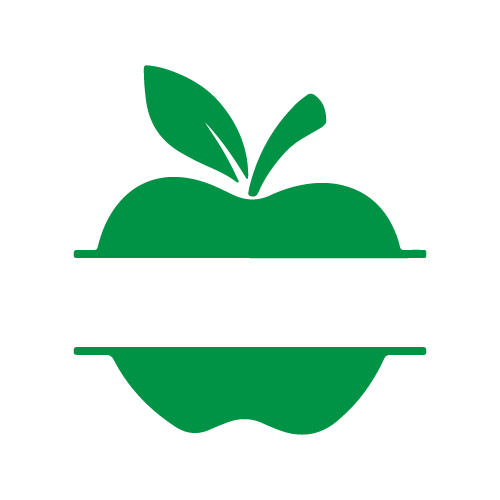 Apple 48 — Apple monogram SVG cut file