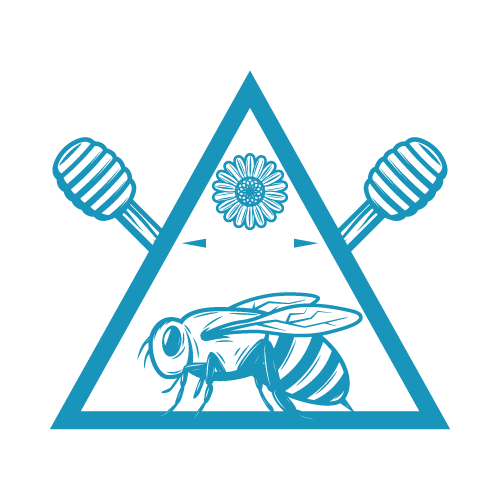 Bee 17 — Bee monogram SVG cut file