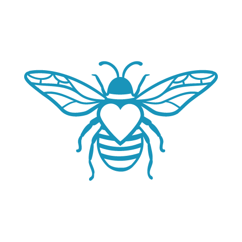 Bee 20 — Bee monogram SVG cut file