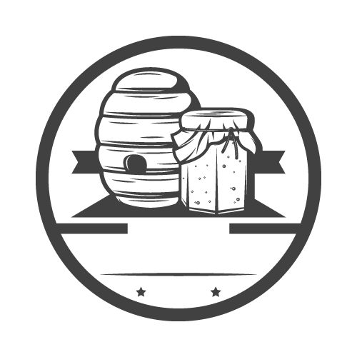 Bee 24 — Bee monogram SVG cut file