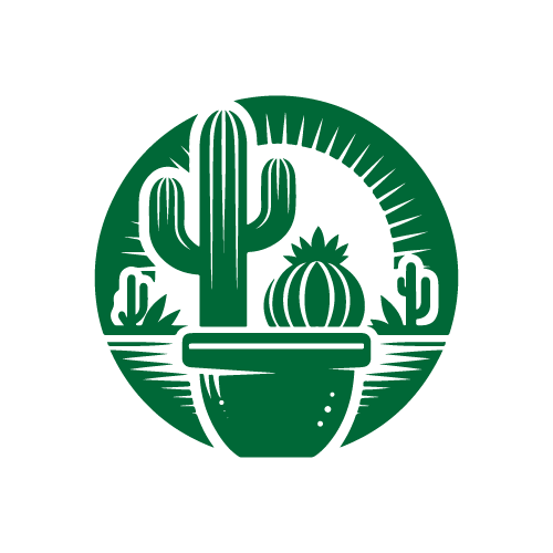 Cactus 24 — Cactus monogram SVG cut file