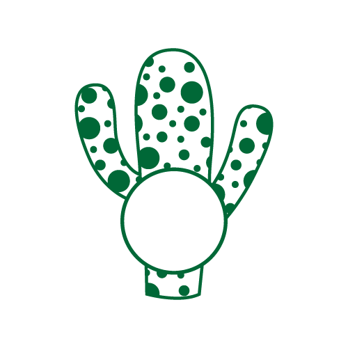Cactus 40 — Cactus monogram SVG cut file