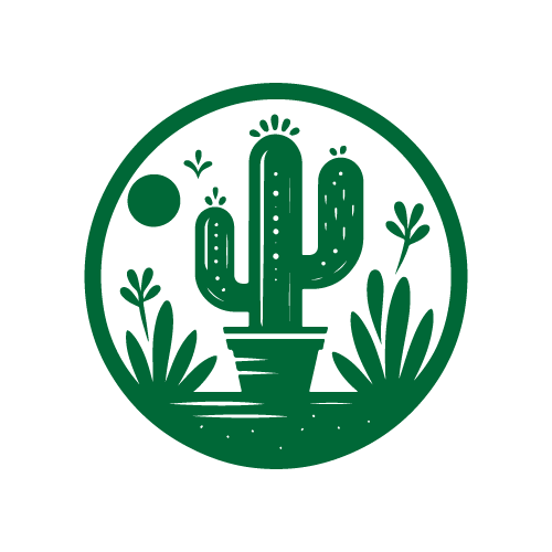 Cactus 43 — Cactus monogram SVG cut file