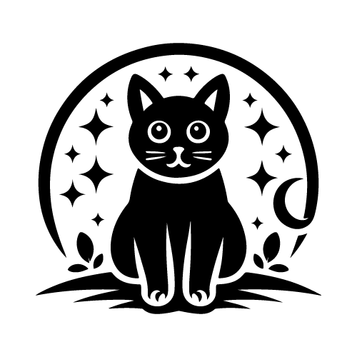 Cats monograms design