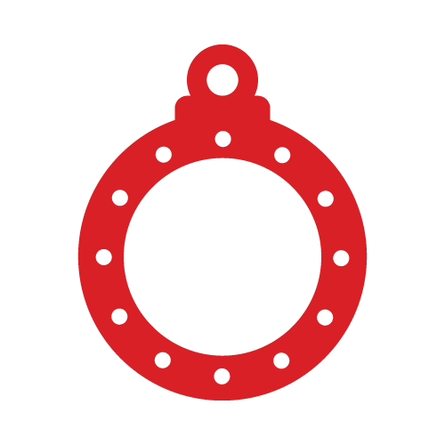 Christmas 18 — Christmas monogram SVG cut file