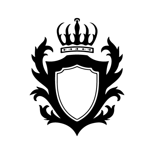 Crown 41 — Crown monogram SVG cut file