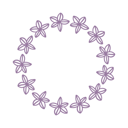 Flowers 03 — Flowers monogram SVG cut file