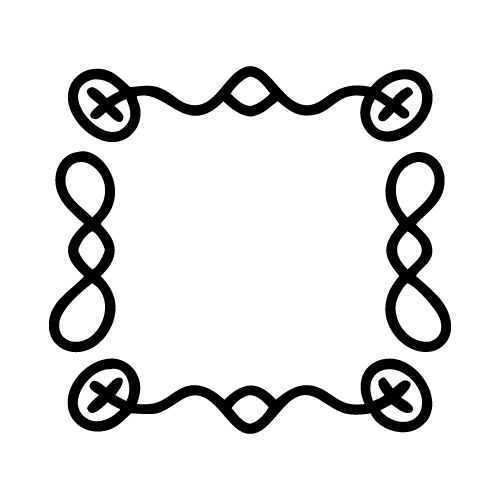 Frames 19 — Frames monogram SVG cut file
