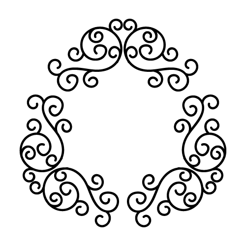 Frames 32 — Frames monogram SVG cut file