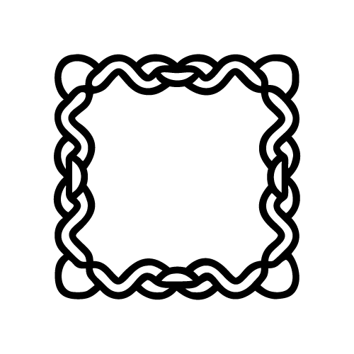 Frames 34 — Frames monogram SVG cut file