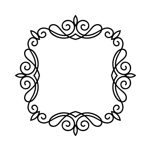 Frames 38 — Frames monogram SVG cut file