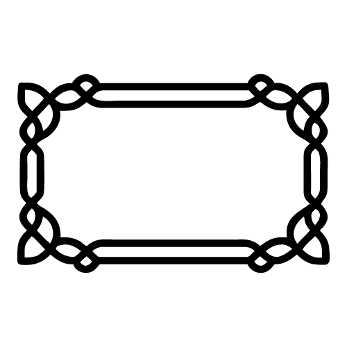 Frames 39 — Frames monogram SVG cut file