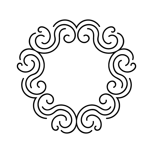 Frames 42 — Frames monogram SVG cut file