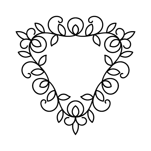Frames 46 — Frames monogram SVG cut file