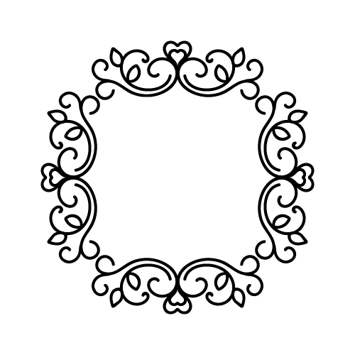 Frames 48 — Frames monogram SVG cut file
