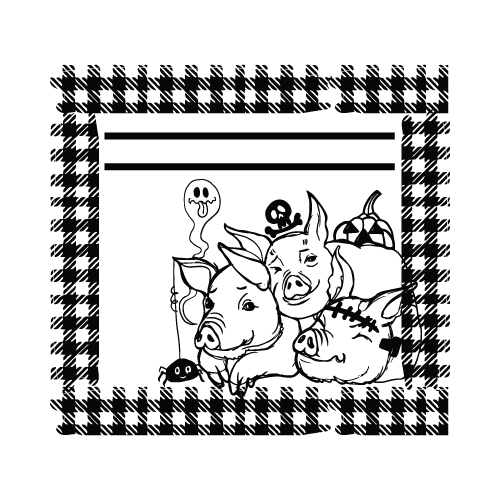 Halloween 25 — Halloween monogram SVG cut file