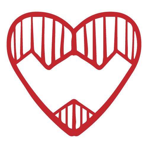 Heart 36 — Heart monogram SVG cut file