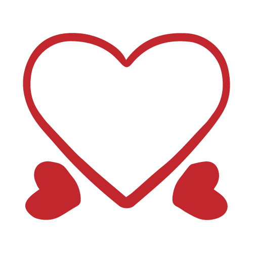 Heart 39 — Heart monogram SVG cut file