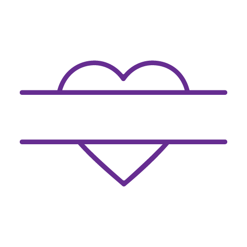 Heart 41 — Heart monogram SVG cut file