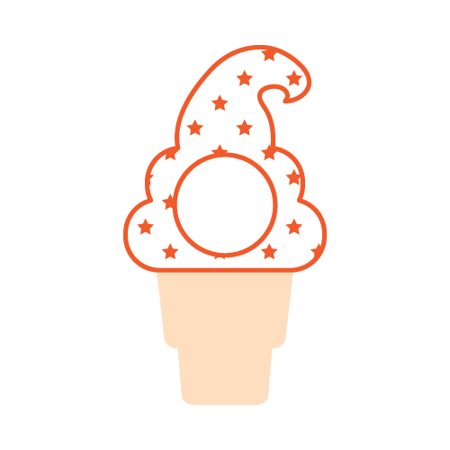 Ice Cream monograms SVG designs — 25 cut files