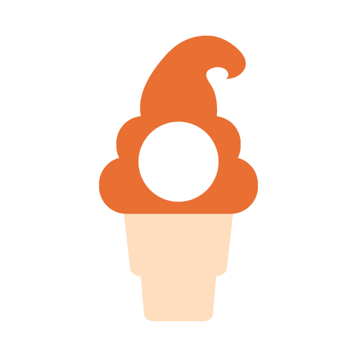 Ice Cream 19 — Ice Cream monogram SVG cut file