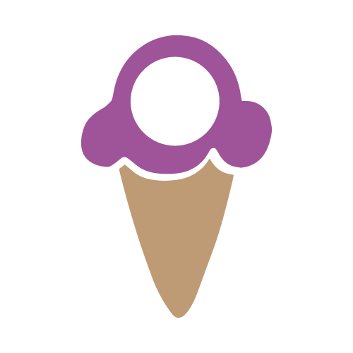 Ice Cream 03 — Ice Cream monogram SVG cut file